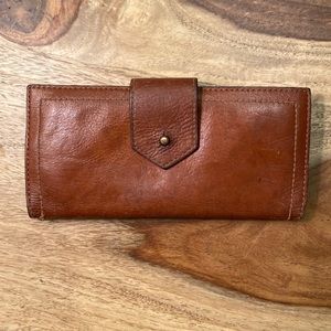 Madewell Leather Post Wallet
